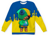 Заказать детские свитшоты в Москве. Детский свитшот с полной запечаткой Brawl Stars     от T-shirt print  - готовые дизайны и нанесение принтов.