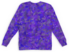 Заказать детские свитшоты в Москве. Детский свитшот с полной запечаткой Glowing purple от mistral3000@mail.ru - готовые дизайны и нанесение принтов.