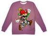 Заказать детские свитшоты в Москве. Детский свитшот с полной запечаткой Super Mario   от T-shirt print  - готовые дизайны и нанесение принтов.
