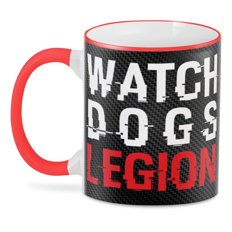 Printio 3D кружка ✪watch dogs legion✪