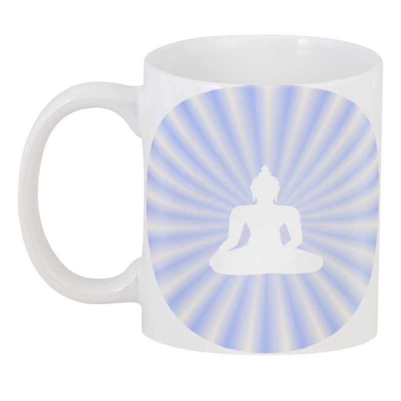 Printio 3D кружка Лучистый будда конзе эдвард буддийская медитация благочестивые упражнения внимательность транс мудрость