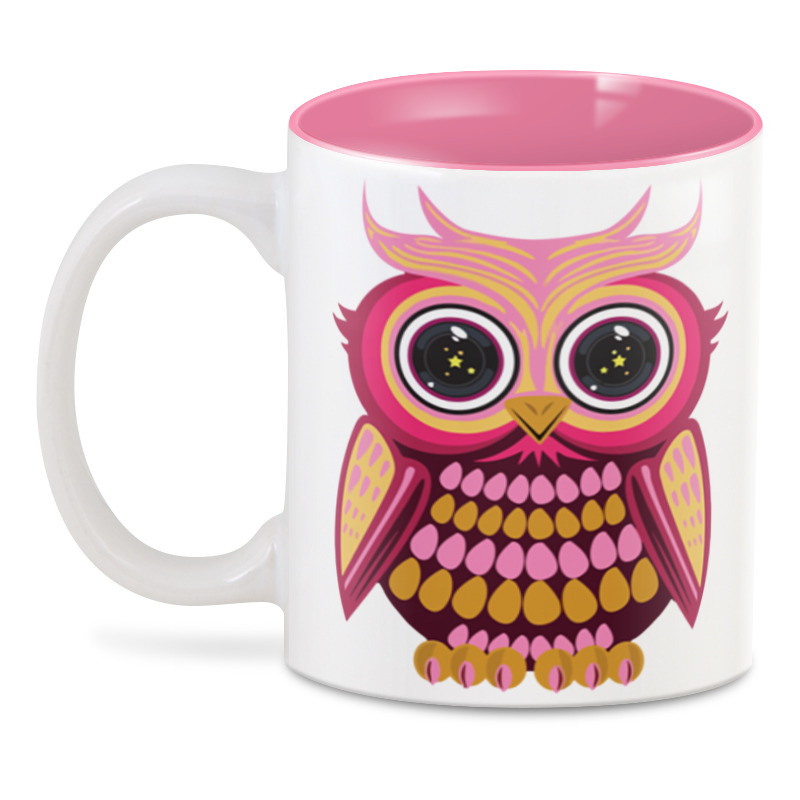 Printio 3D кружка Сова (owl) printio кружка floral owl