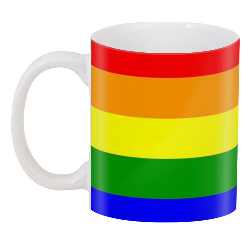 Printio 3D кружка Лгбтк смайлик флаг гордости для геев 90x150 см баннер для геев флаги для праздников бесплатная доставка