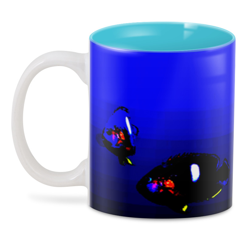 Printio 3D кружка Синяя аква
