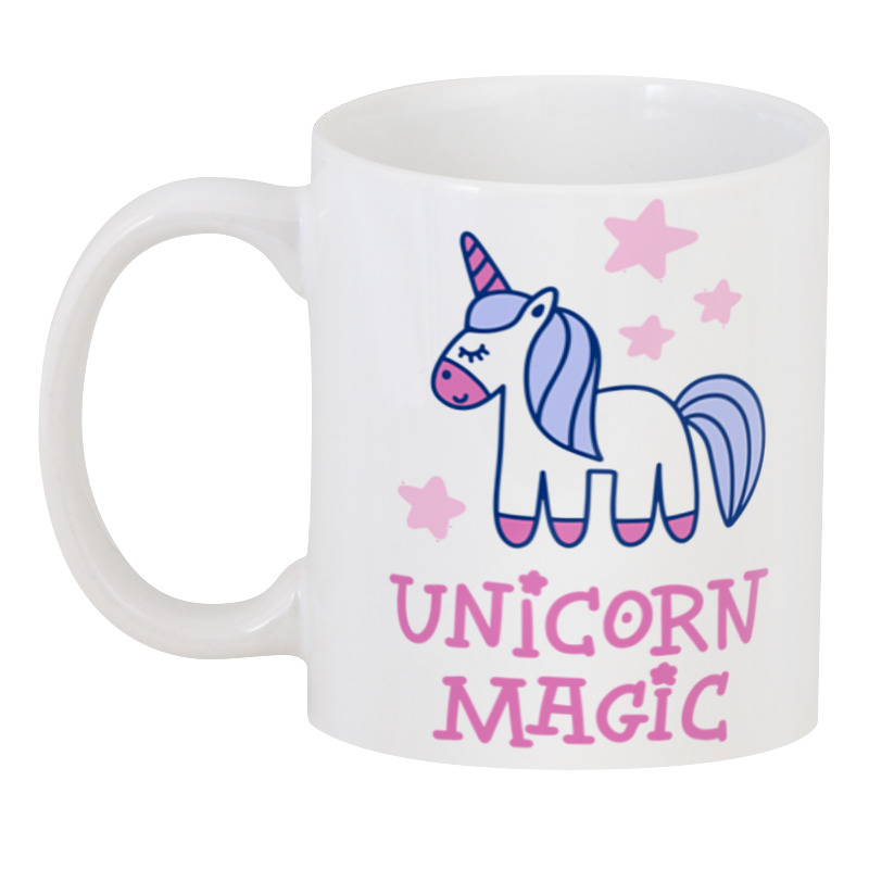 цена Printio 3D кружка Unicorn magic