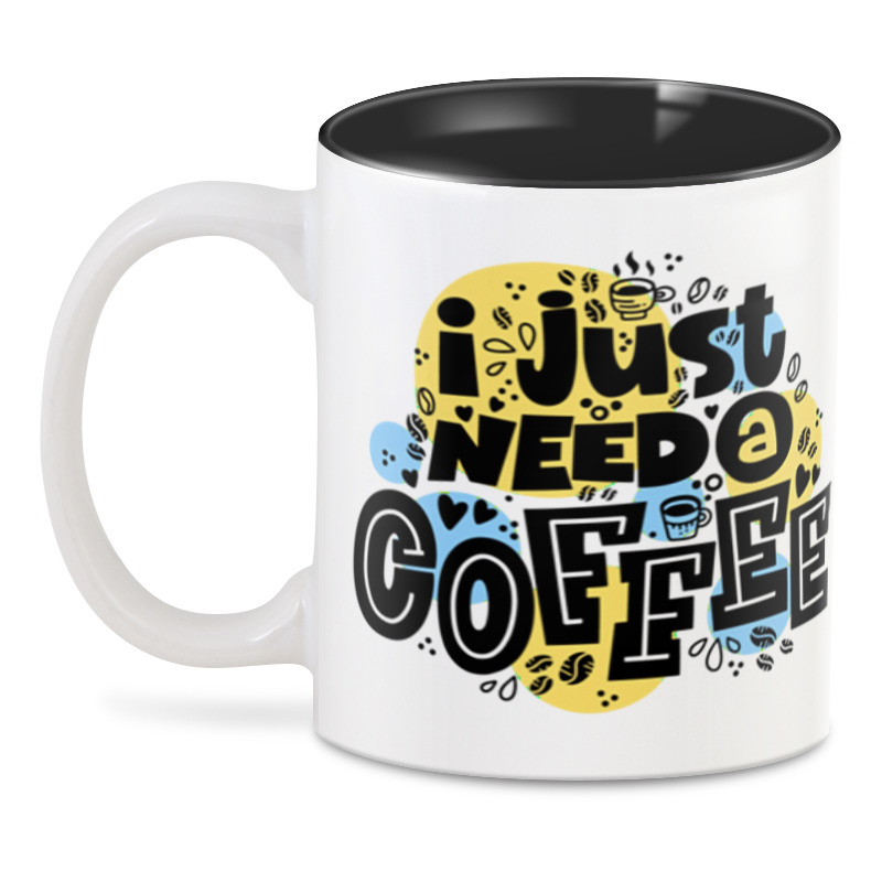 Printio 3D кружка Coffee i just drink coffee t shirt