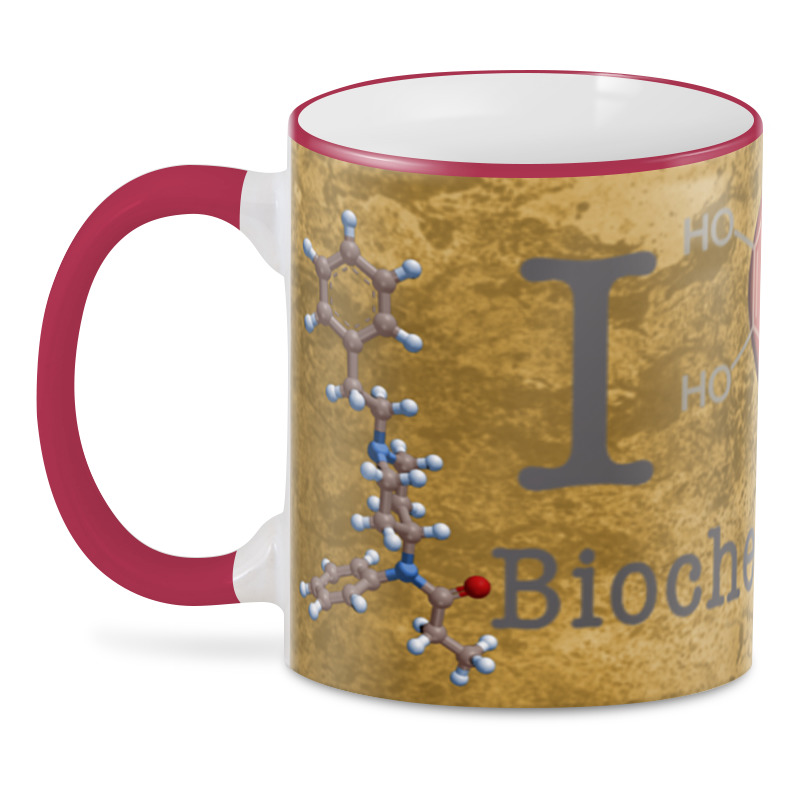 Printio 3D кружка I love biochemistry printio 3d кружка я люблю кофе