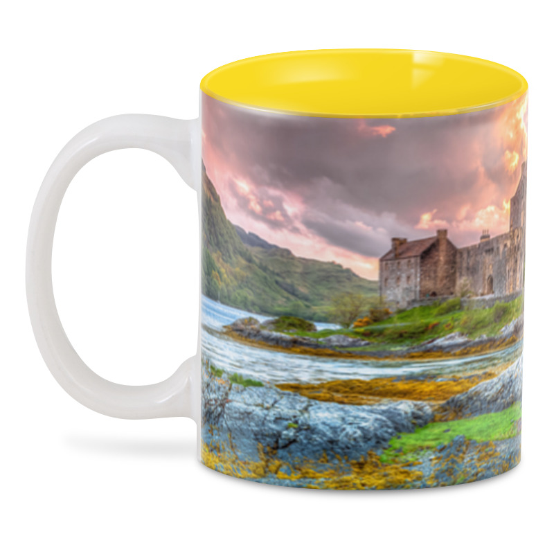 Printio 3D кружка Замок в шотландии printio сумка с полной запечаткой замок в шотландии