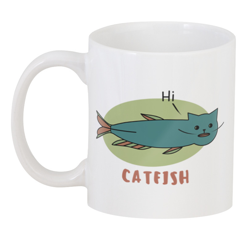Printio 3D кружка Catfish (сом)