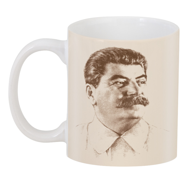 Printio 3D кружка Сталин кружка иосиф 100% мужчина на день рождения с пожеланиями