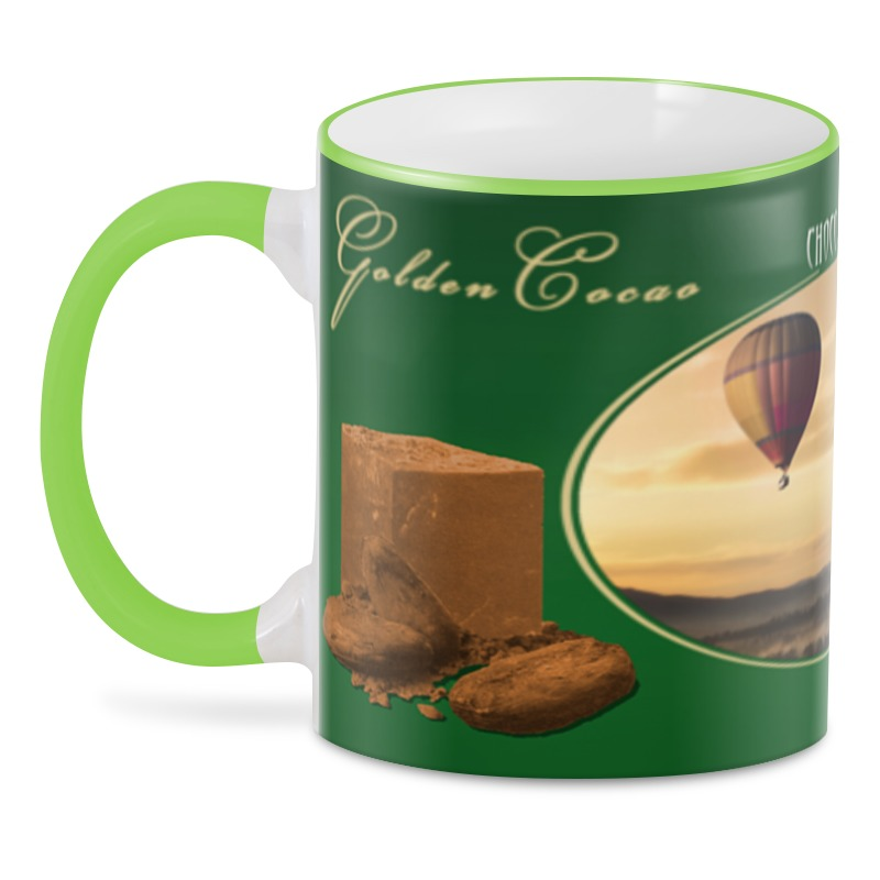 цена Printio 3D кружка Golden cacao