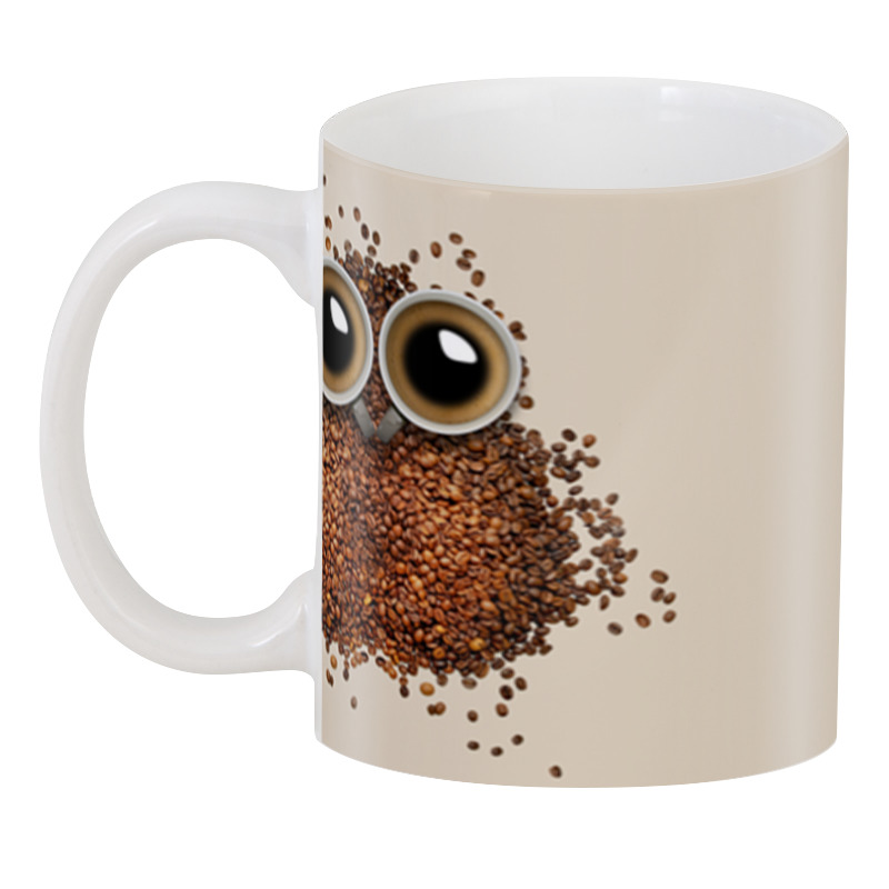 Printio 3D кружка Кофе для совы printio значок кофе для совы