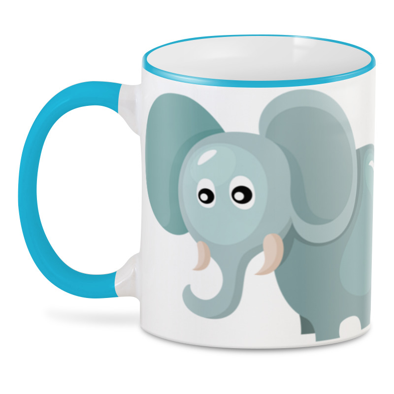 Printio 3D кружка Слонёнок
