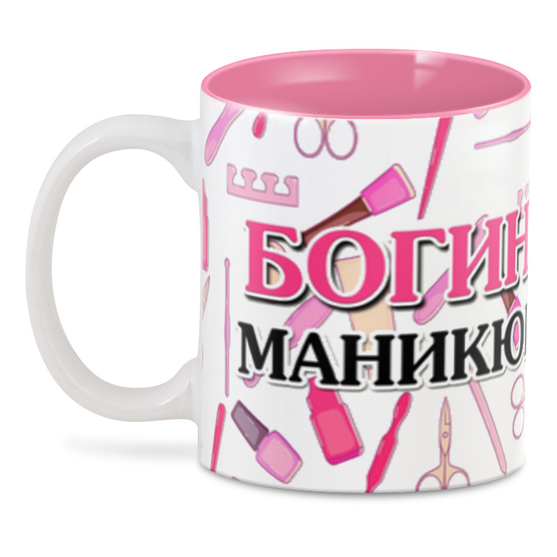 Printio 3D кружка Богиня маникюра