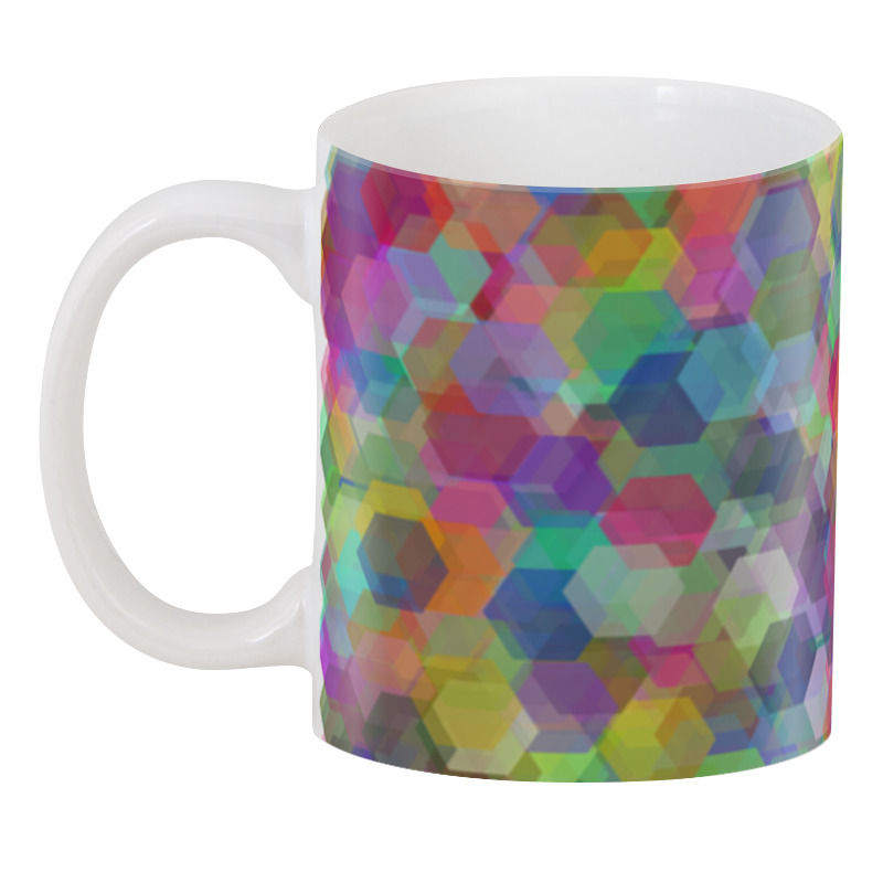 Printio 3D кружка Разноцветные кристаллы printio 3d кружка разноцветные звезды