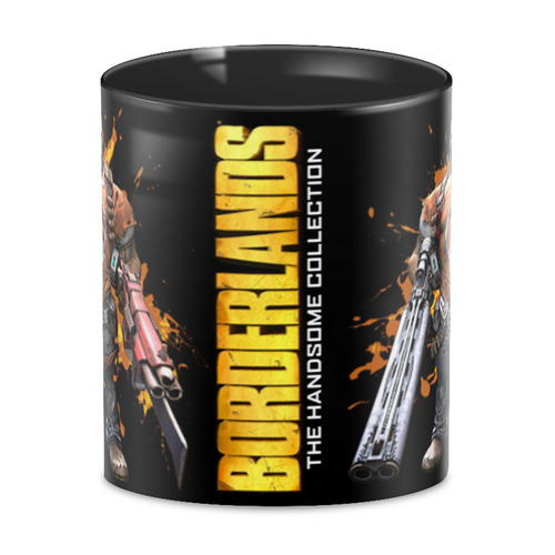 Заказать кружку в Москве. 3D кружка BORDERLANDS от robus - готовые дизайны и нанесение принтов.