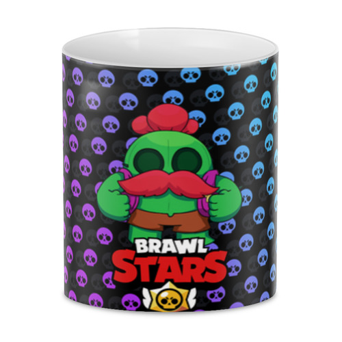 Заказать кружку в Москве. 3D кружка Brawl Stars от weeert - готовые дизайны и нанесение принтов.