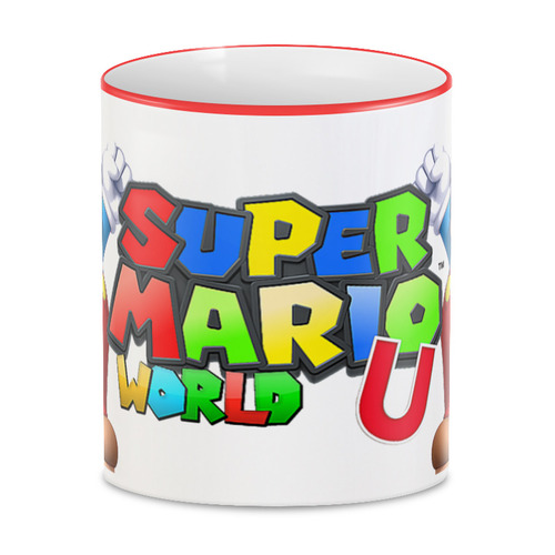 Заказать кружку в Москве. 3D кружка SUPER MARIO от robus - готовые дизайны и нанесение принтов.