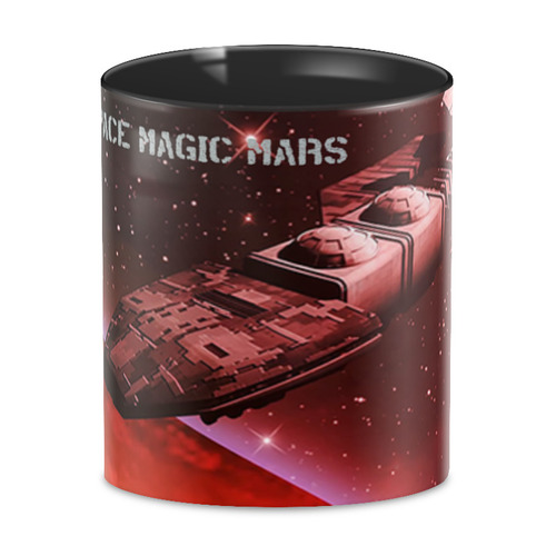 Заказать кружку в Москве. 3D кружка Global Space Mаgic Mars (коллекция №1) от Global Space Magic  - готовые дизайны и нанесение принтов.