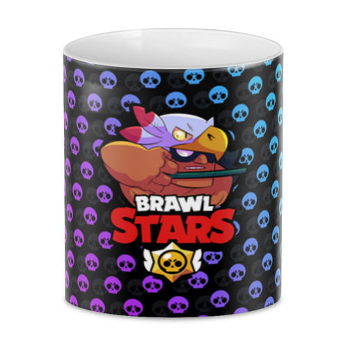 Заказать кружку в Москве. 3D кружка Brawl Stars от weeert - готовые дизайны и нанесение принтов.