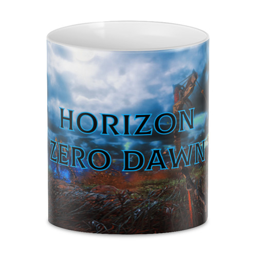Заказать кружку в Москве. 3D кружка Horizon Zero Dawn от THE_NISE  - готовые дизайны и нанесение принтов.