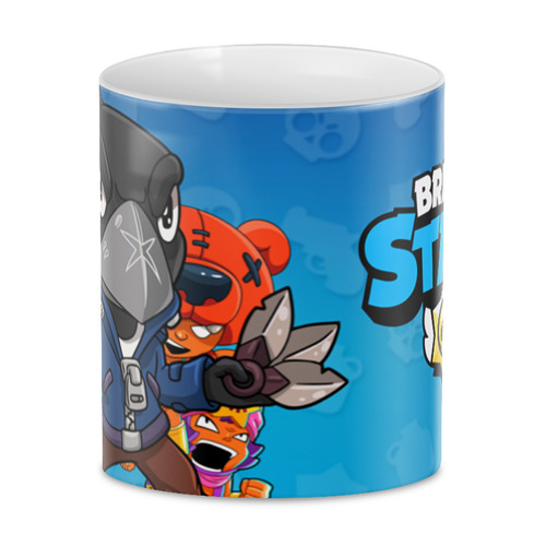 Заказать кружку в Москве. 3D кружка BRAWL STARS от geekbox - готовые дизайны и нанесение принтов.