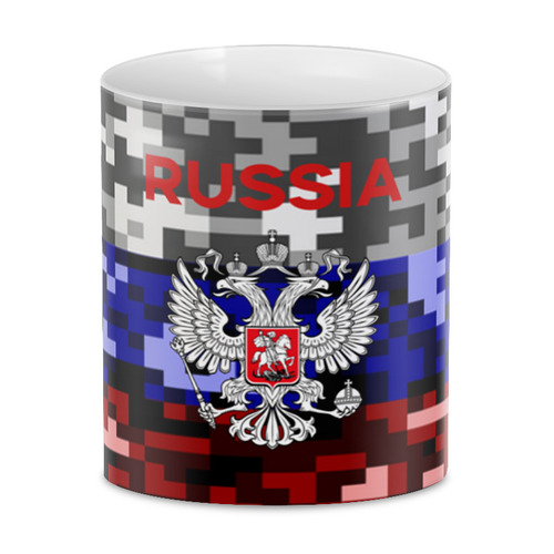 Заказать кружку в Москве. 3D кружка Россия от THE_NISE  - готовые дизайны и нанесение принтов.