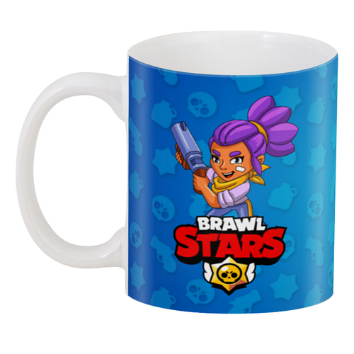 Заказать кружку в Москве. 3D кружка BRAWL STARS SHELLY  от geekbox - готовые дизайны и нанесение принтов.