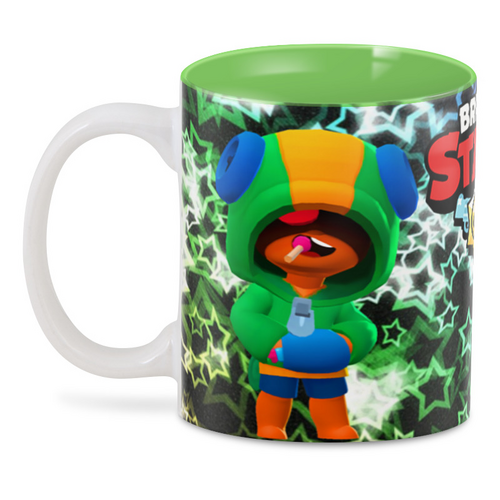 Заказать кружку в Москве. 3D кружка Brawl Stars  от T-shirt print  - готовые дизайны и нанесение принтов.