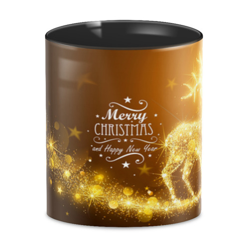 Заказать кружку в Москве. 3D кружка Merry Christmas от balden - готовые дизайны и нанесение принтов.