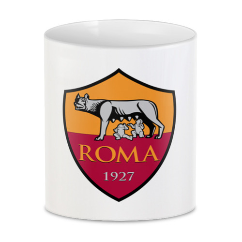 Заказать кружку в Москве. 3D кружка FC Roma от THE_NISE  - готовые дизайны и нанесение принтов.