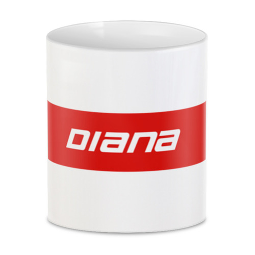 Заказать кружку в Москве. 3D кружка Diana от THE_NISE  - готовые дизайны и нанесение принтов.