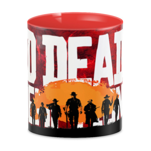 Заказать кружку в Москве. 3D кружка Red Dead Redemption 2 от balden - готовые дизайны и нанесение принтов.