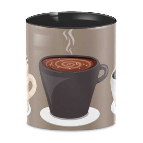 Заказать кружку в Москве. 3D кружка Coffee от Romanova - готовые дизайны и нанесение принтов.