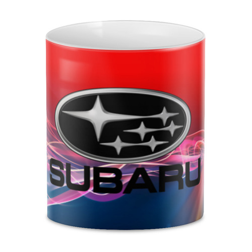Заказать кружку в Москве. 3D кружка Subaru от THE_NISE  - готовые дизайны и нанесение принтов.