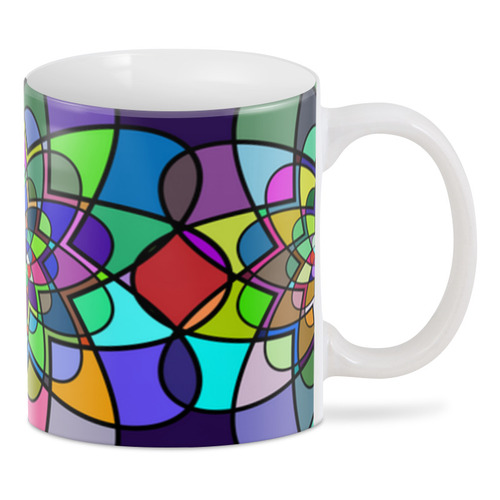 Заказать кружку в Москве. 3D кружка Готический витраж от IrinkaArt  - готовые дизайны и нанесение принтов.