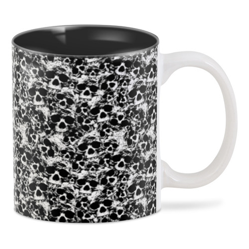 Заказать кружку в Москве. 3D кружка Full set skulls от Leichenwagen - готовые дизайны и нанесение принтов.