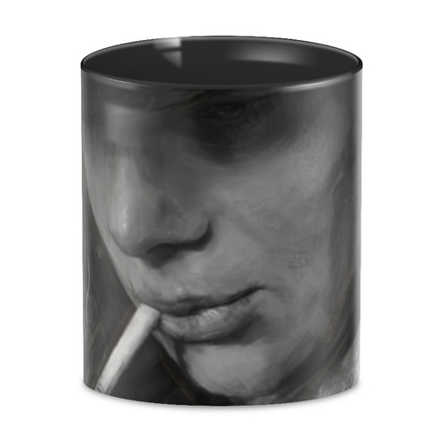 Заказать кружку в Москве. 3D кружка Tommy Shelby - Острые козырьки от Дана Столыпина - готовые дизайны и нанесение принтов.