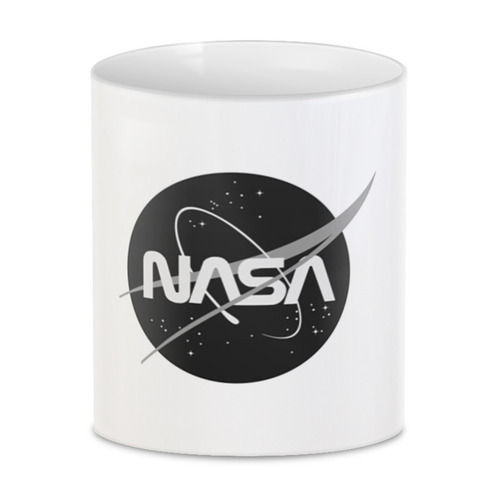 Заказать кружку в Москве. 3D кружка Знак NASA от THE_NISE  - готовые дизайны и нанесение принтов.