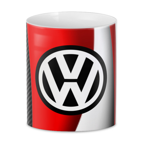 Заказать кружку в Москве. 3D кружка Volkswagen от THE_NISE  - готовые дизайны и нанесение принтов.