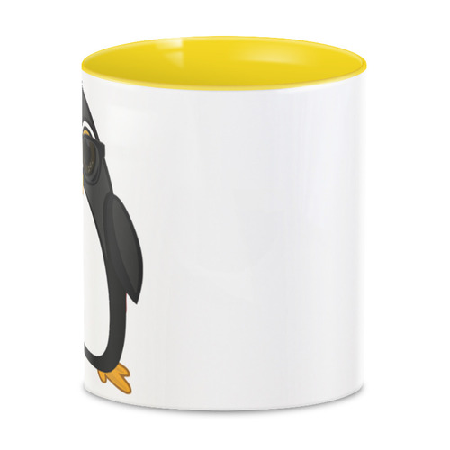 Заказать кружку в Москве. 3D кружка Пингвин от nadegda - готовые дизайны и нанесение принтов.