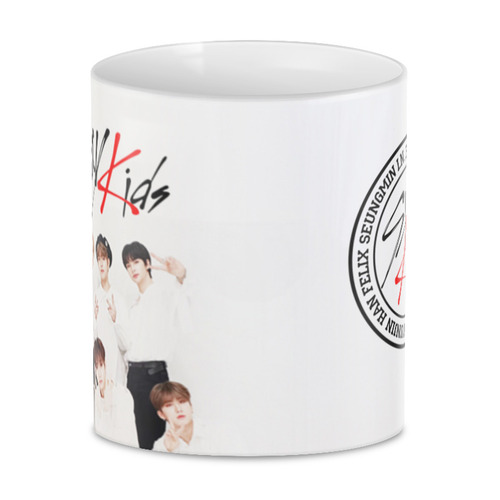 Заказать кружку в Москве. 3D кружка STRAY KIDS  от geekbox - готовые дизайны и нанесение принтов.