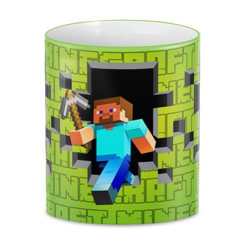 Заказать кружку в Москве. 3D кружка MINECRAFT от balden - готовые дизайны и нанесение принтов.
