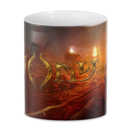 Заказать кружку в Москве. 3D кружка Agony game от Leichenwagen - готовые дизайны и нанесение принтов.