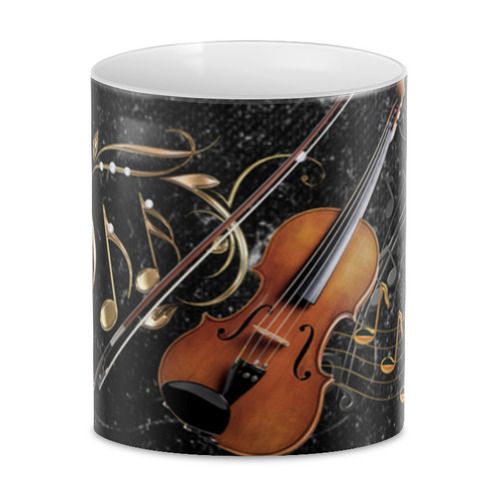 Заказать кружку в Москве. 3D кружка Violin Art от Aleksey Rovensky - готовые дизайны и нанесение принтов.