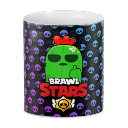 Заказать кружку в Москве. 3D кружка Brawl Stars от weeert - готовые дизайны и нанесение принтов.