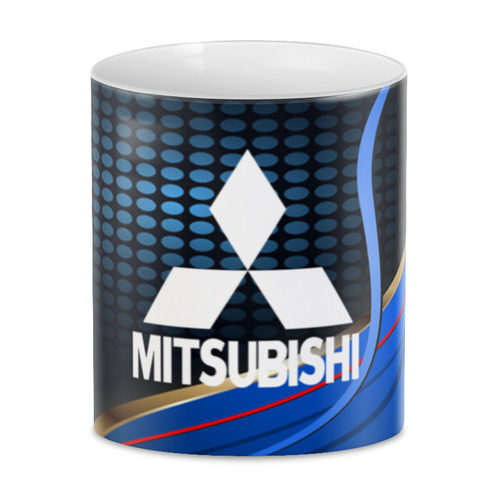 Заказать кружку в Москве. 3D кружка Mitsubishi от THE_NISE  - готовые дизайны и нанесение принтов.