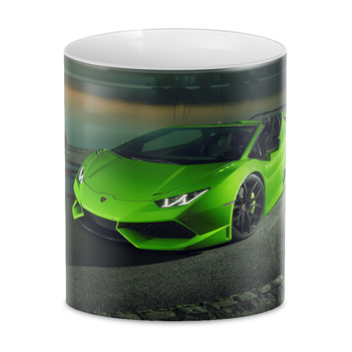 Заказать кружку в Москве. 3D кружка Lamborghini от THE_NISE  - готовые дизайны и нанесение принтов.
