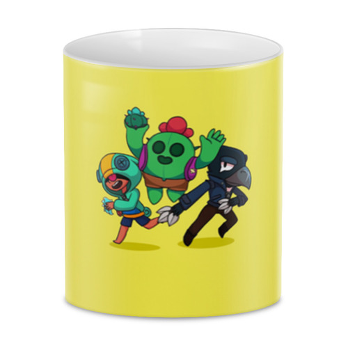 Заказать кружку в Москве. 3D кружка Brawl Stars от weeert - готовые дизайны и нанесение принтов.