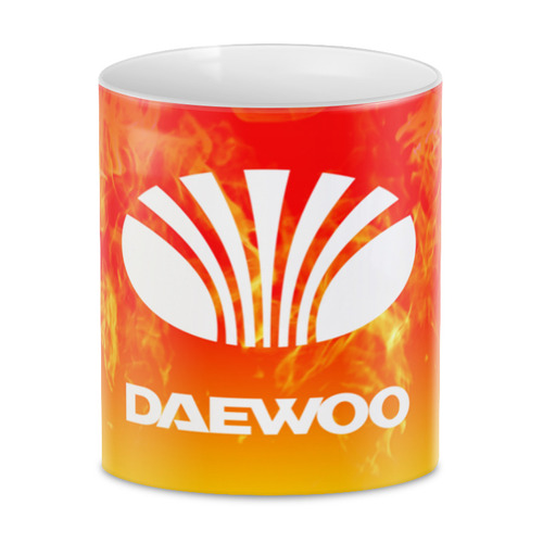 Заказать кружку в Москве. 3D кружка Daewoo от THE_NISE  - готовые дизайны и нанесение принтов.
